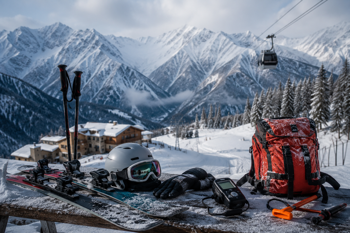 Find out when to visit Svaneti for skiing, what weather to expect, where to rent equipment and why avalanche gear is essential for freeride adventures.