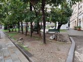 მოედანი მეჩეთის მახლობლად "თურქულ კვარტალში"