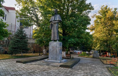 Solomon Dodashvili Square in Sighnaghi