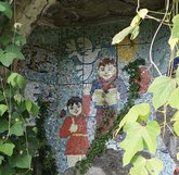 Советская мозаика "Дети"