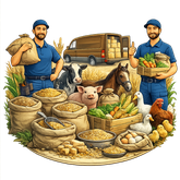 Suppliers of feed for agricultural animals and birds
