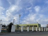 Tennis courts near the Ramaz Shengelia stadium