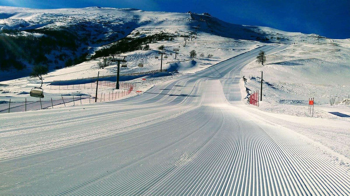 The Bakuriani ski resort's slopes