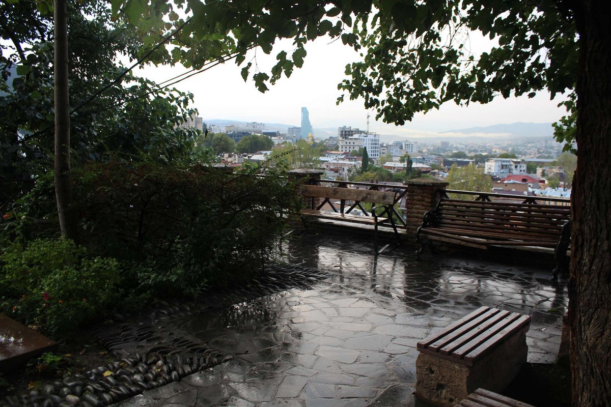 The Betlemi Hill Garden near the Upper Betlemi Church in Tbilisi