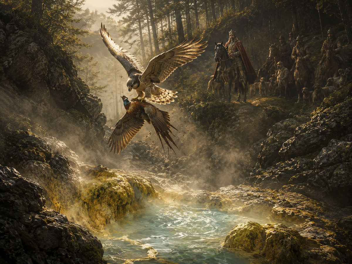 The Legend of the Founding of Tbilisi: A Falcon, a Pheasant, and a Hot Sulfur Spring