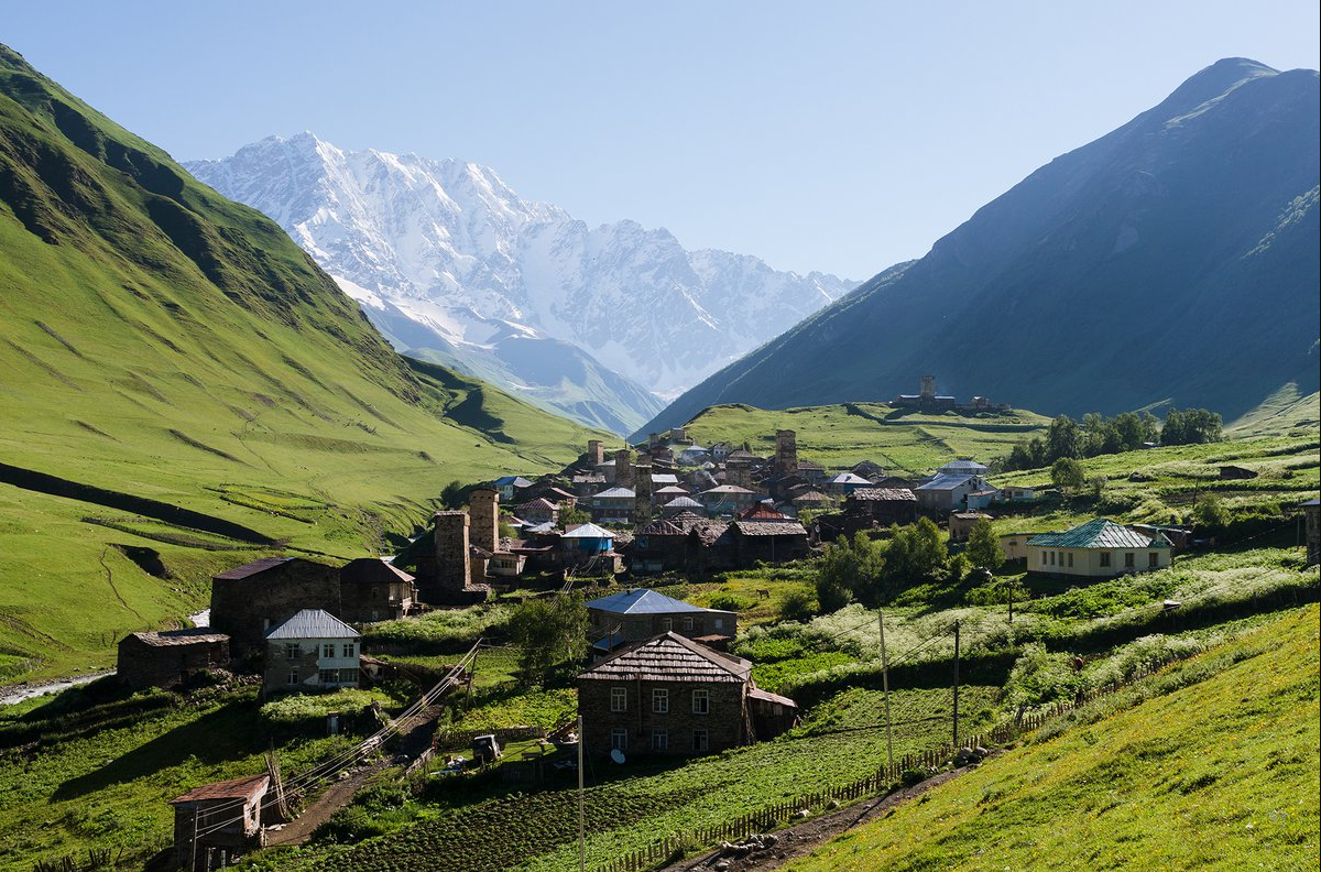 The village of Ushguli