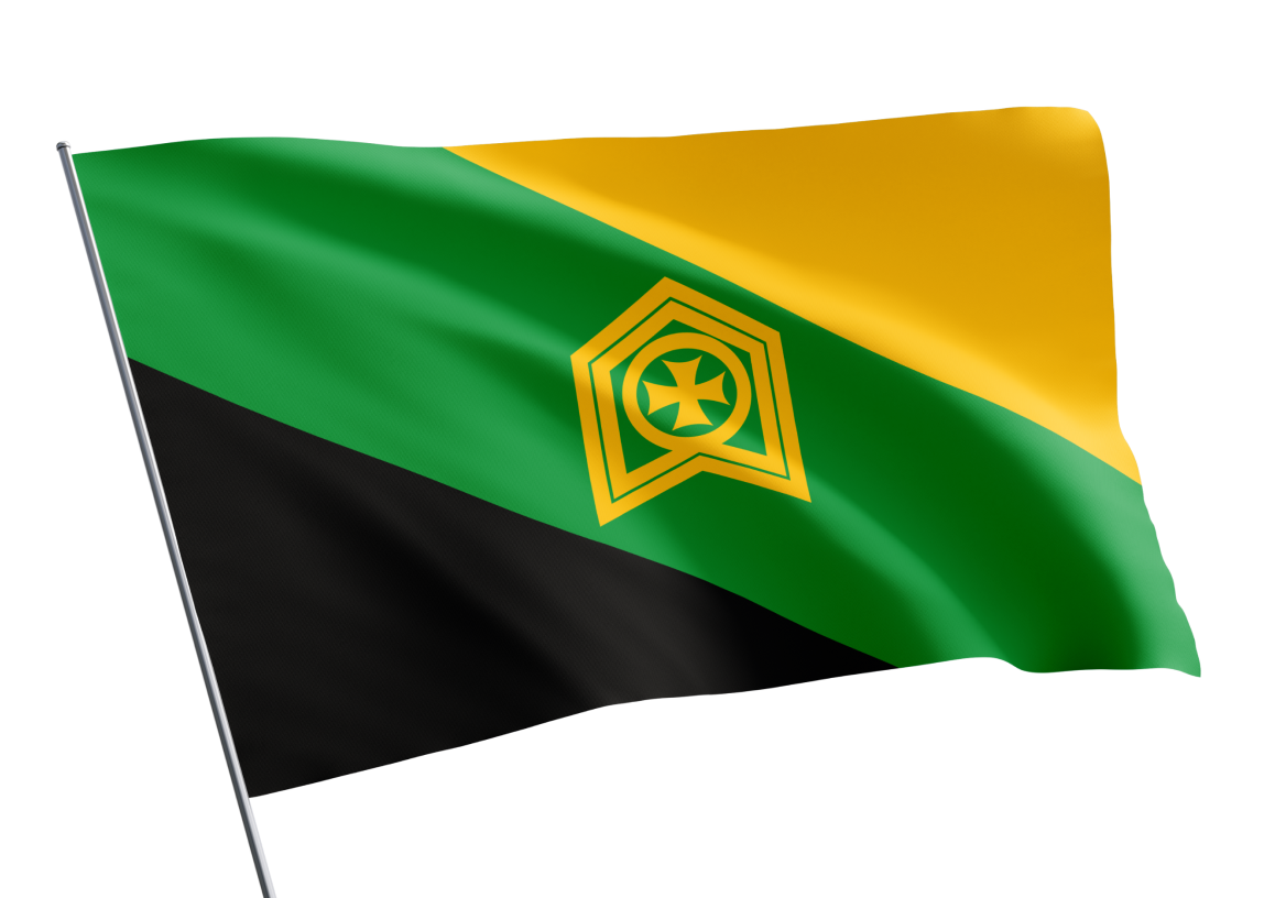 Tkibuli municipality flag