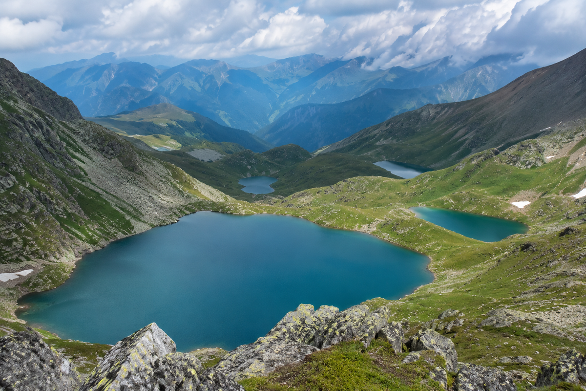 Discover the breathtaking Toba Lakes of Samegrelo, including the famous Tobavarchkhili and its five alpine neighbors hidden high in the Egrisi Mountains—one of Georgia's most spectacular trekking destinations.