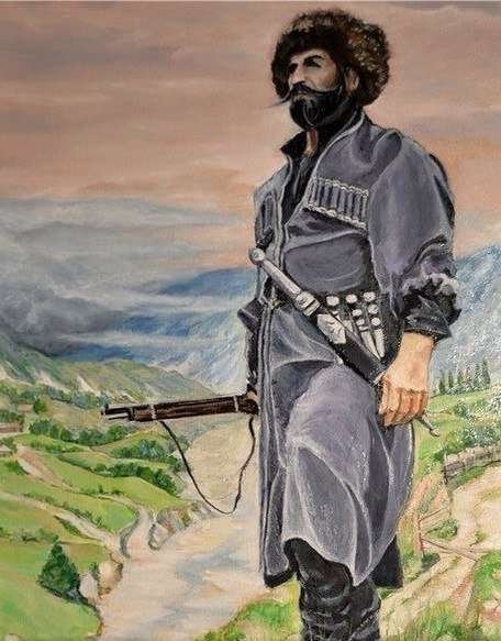 Traditional Georgian men's costume