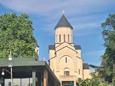 Church next to the Colchis fountain