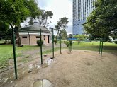 Horizontal bars and bars on embankment No. 3 (near the Dolphinarium)