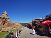 ქუჩის ბაზარი სუვენირებისთვის