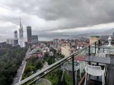 Вид на Батуми из "360 Sky Bar" (ресторан)