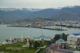 View of Batumi from "Umami at Clouds" (restaurant)