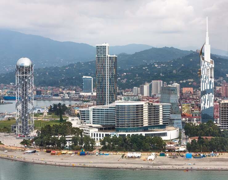 Aerial view of Batumi