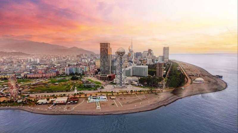 Aerial view of Batumi