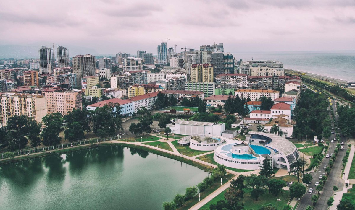 View of the city of Batumi