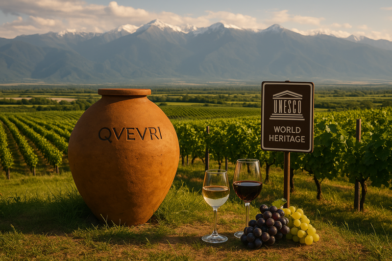 Wine in qvevri is under UNESCO protection.