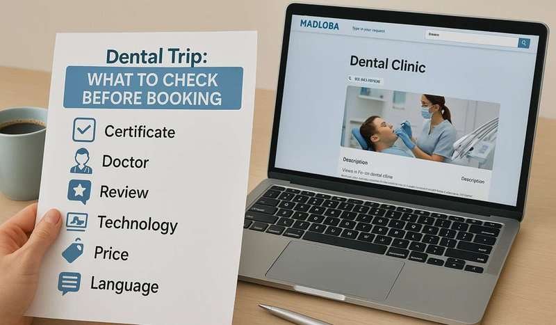 Finding a dental clinic on your laptop