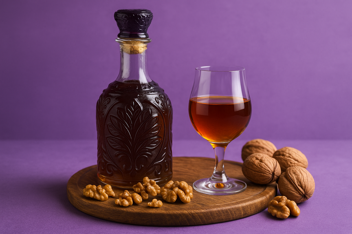 Walnut tincture (Gudatskvani)