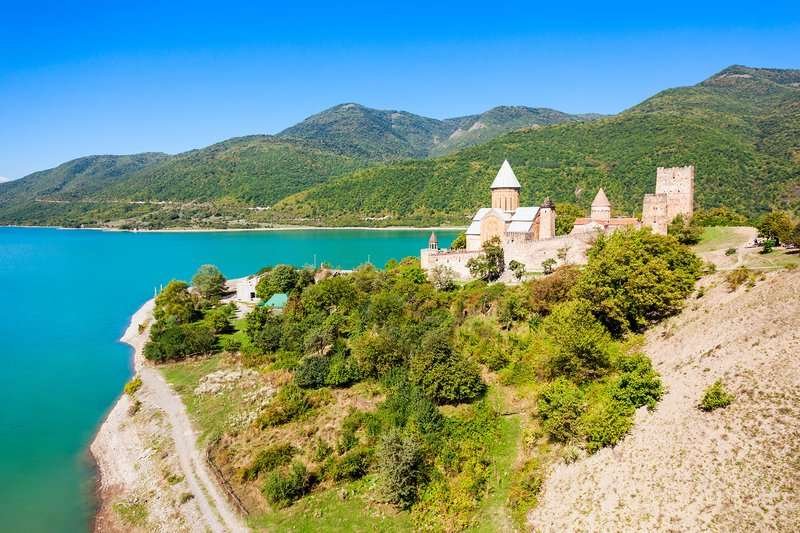 Ananauri Fortress in Georgia