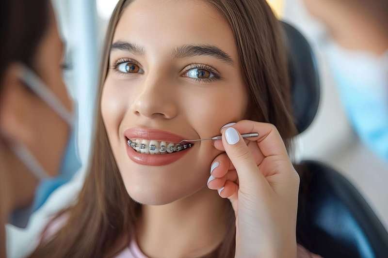 installation of braces