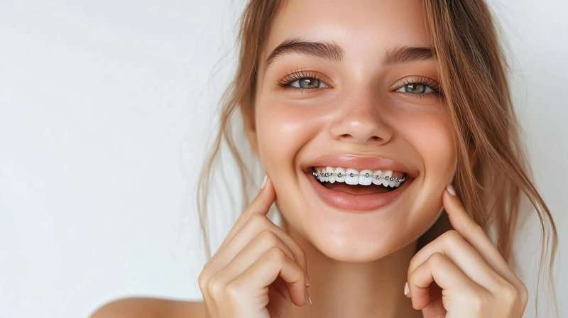 girl with braces