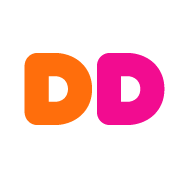 Логотип кофейни Dunkin' в Кутаиси