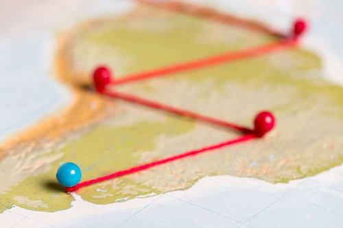 Geotargeting - service areas on Yandex Maps