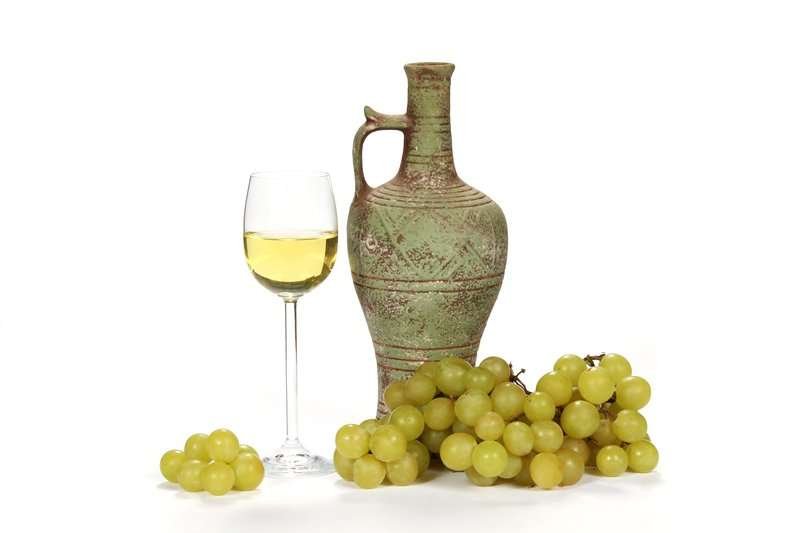 glass white wine