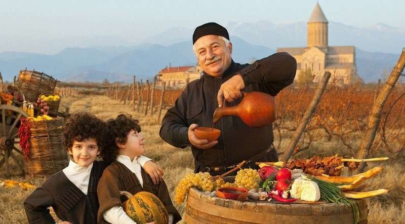 Georgian hospitality and longevity