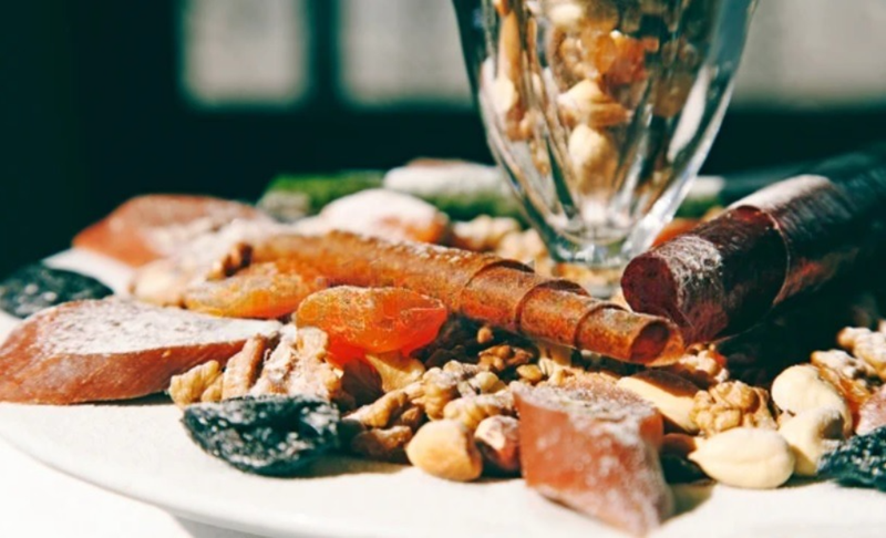 Georgian sweets and dried fruits