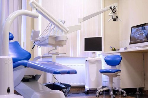 a dental clinic office with modern equipment