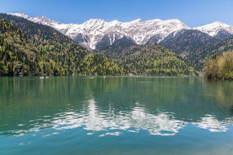 Lake Ritsa in Abkhazia