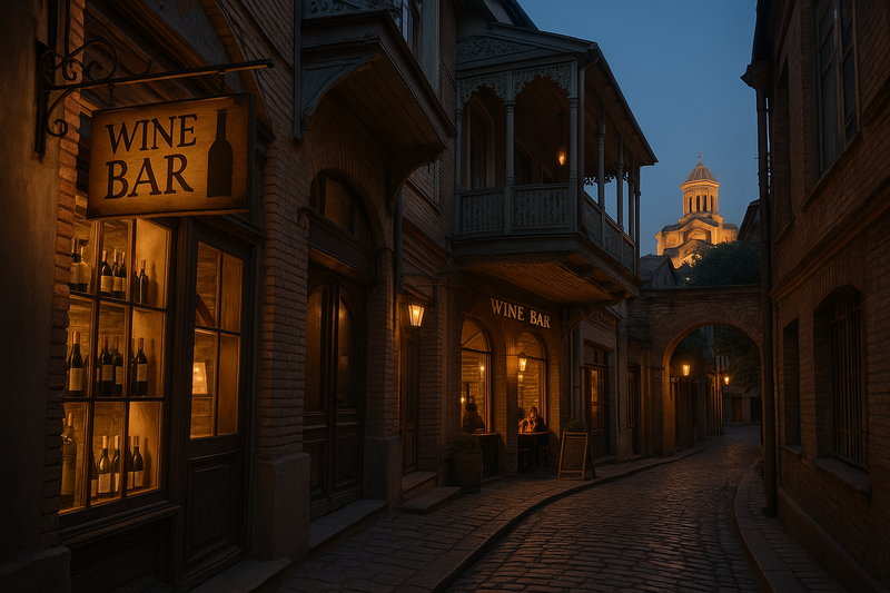 the magic of Tbilisi's wine bars