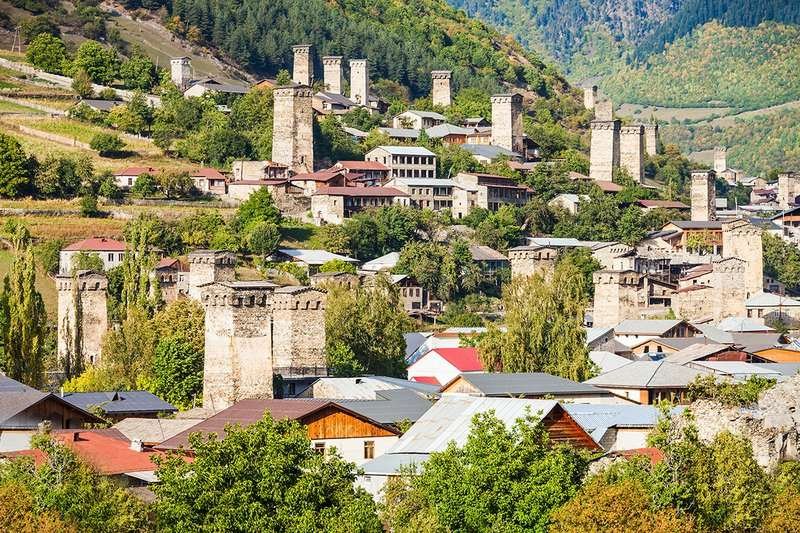 The city of Mestia