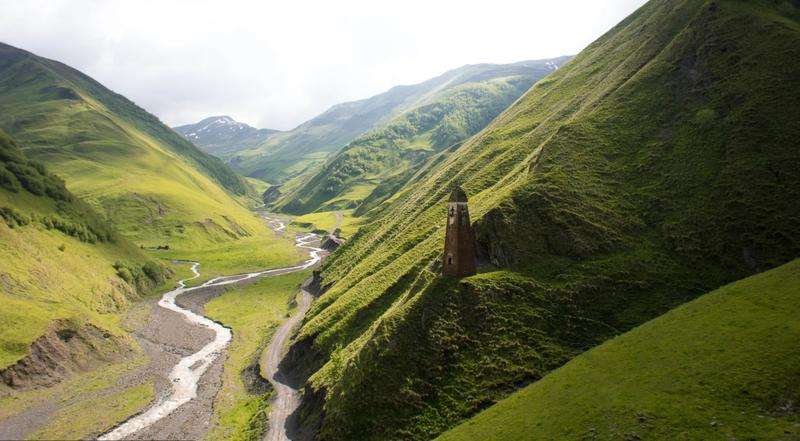 National Park of Georgia in Tusheti