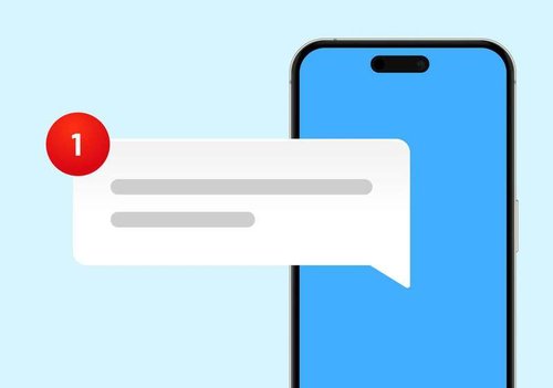 new message in Messenger