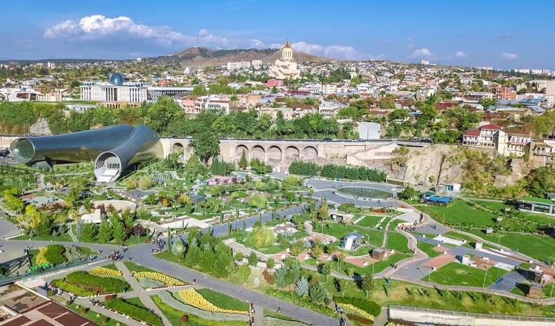 Rike Park in Tbilisi