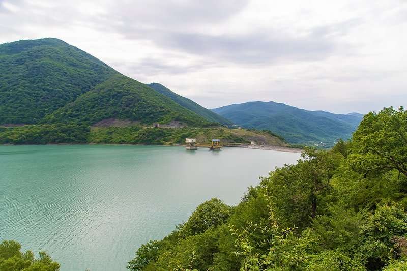 Lake in the mountains