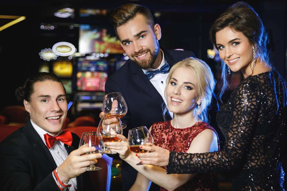 party at Georgian casino