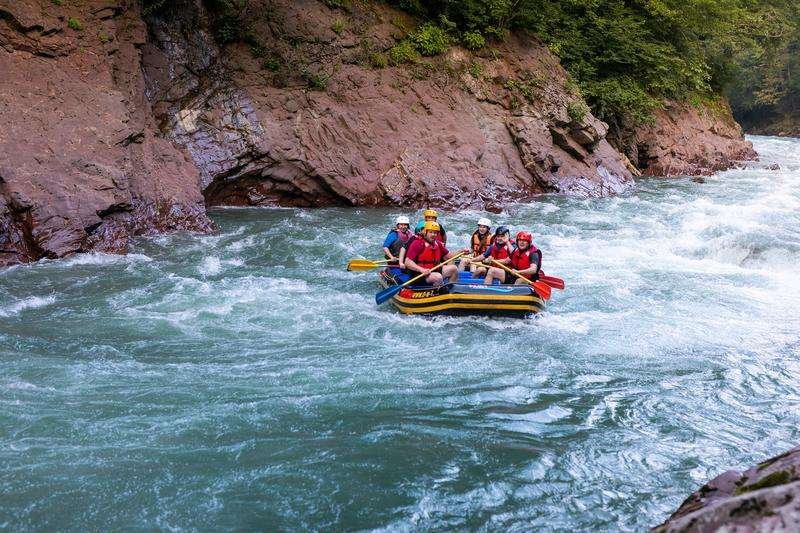 River rafting