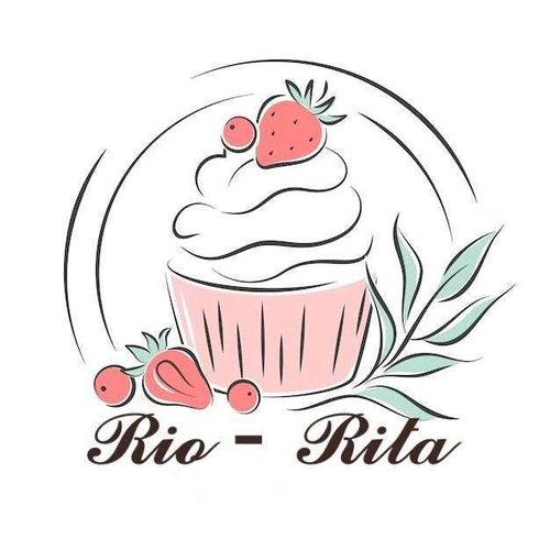 Логотип кондитерской Rio-Rita в Кутаиси