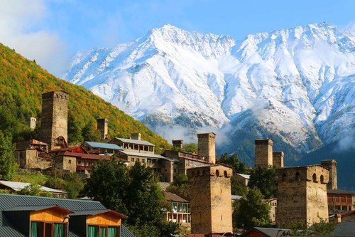 Mestia in Svaneti