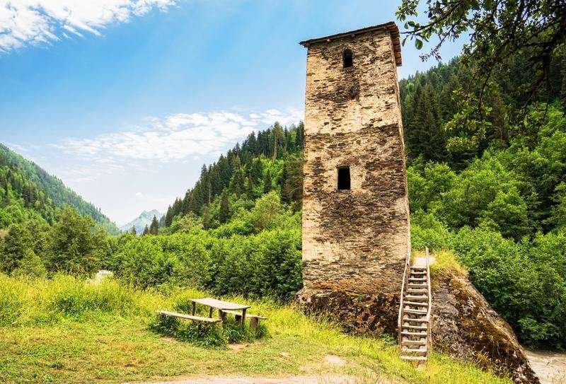 Svaneti Tower in Svaneti
