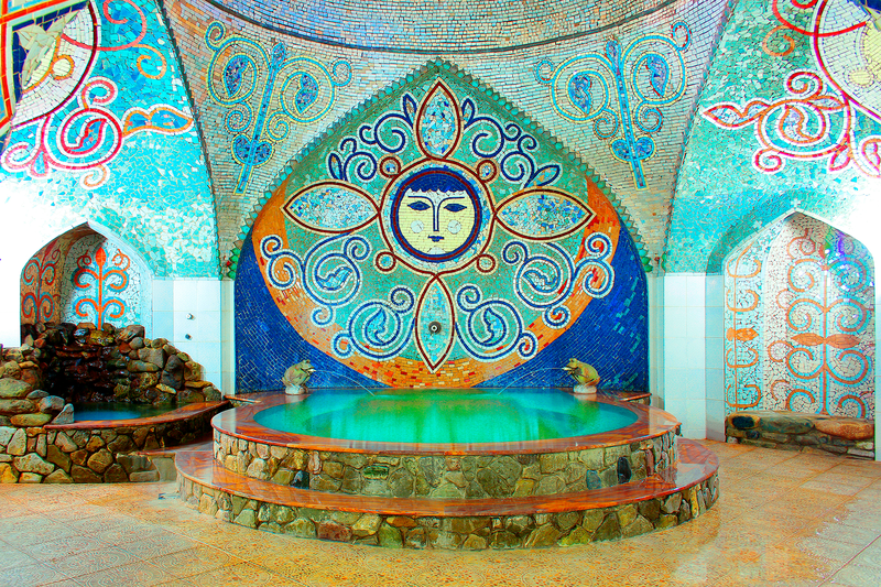 Sulfur baths in Tbilisi