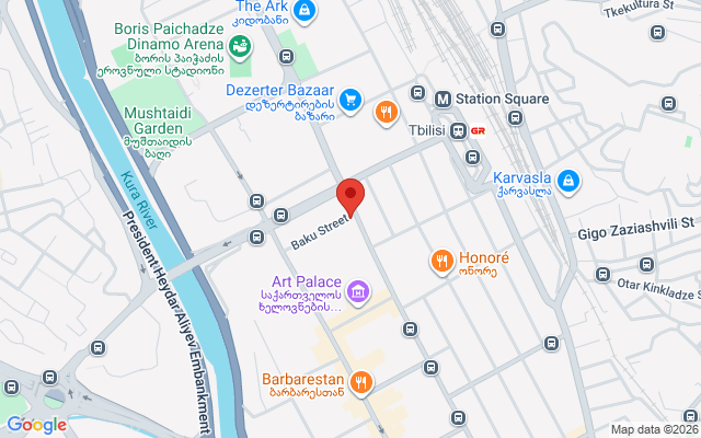 Карта расположения