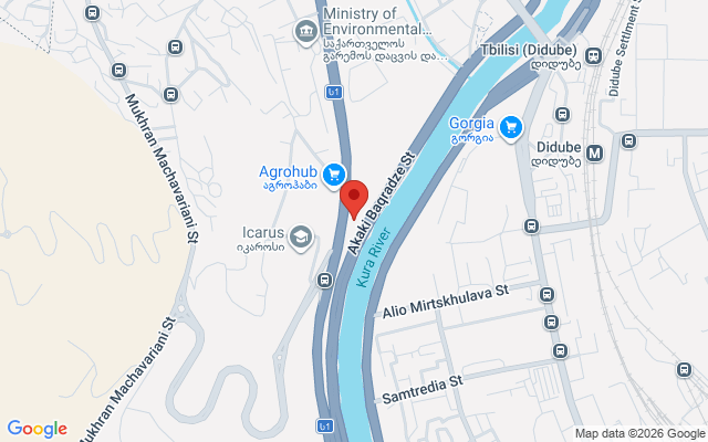 Карта расположения