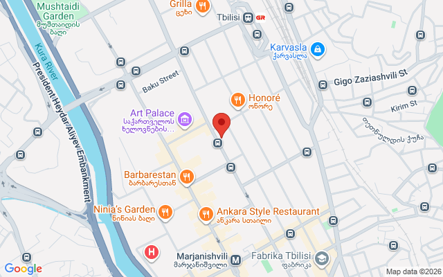 Карта расположения