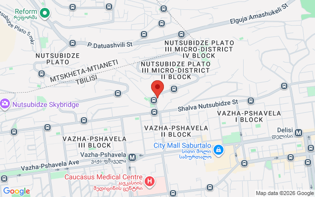 Карта расположения